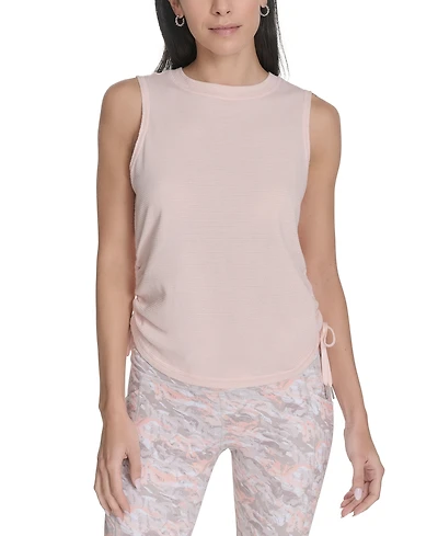 Calvin Klein Performance Women's Ruched Side-Tie Tank Top