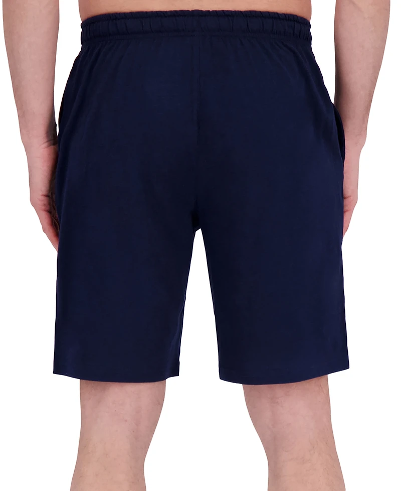 Hanes Platinum Men's Slub Jersey Sleep Shorts, Pack of 2