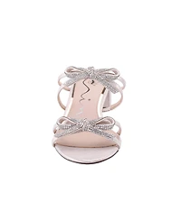 Nina Women's Georgie Low Block Heel Dress Sandals