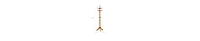 Wooden Coat Rack with Swivel Top – Elegant and Functional Entryway Stand
