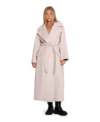Belle & Bloom Women's Heart To Large Collar Maxi Coat