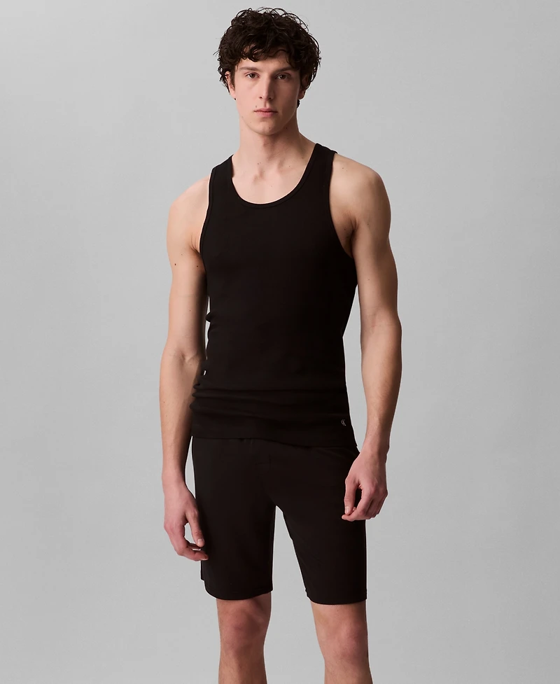 Calvin Klein Men's 3-Pack Cotton Classics Tank Tops