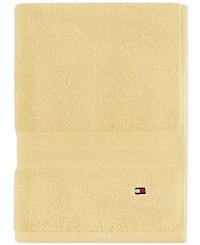 Tommy Hilfiger Home Modern American Solid Cotton Bath Towel, 30" x 54"