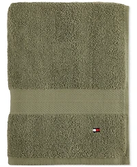 Tommy Hilfiger Home Modern American Solid Cotton Bath Towel, 30" x 54"