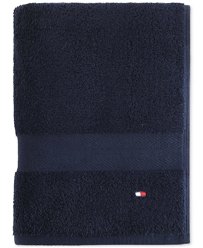 Tommy Hilfiger Home Modern American Solid Cotton Bath Towel, 30" x 54"