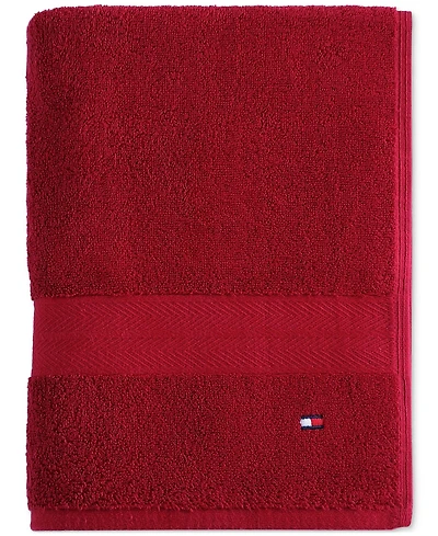Tommy Hilfiger Home Modern American Solid Cotton Bath Towel, 30" x 54"