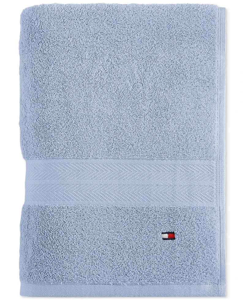 Tommy Hilfiger Home Modern American Solid Cotton Bath Towel, 30" x 54"
