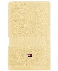 Tommy Hilfiger Home Modern American Solid Cotton Hand Towel, 16" x 26"