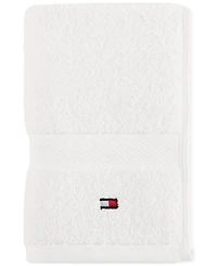Tommy Hilfiger Home Modern American Solid Cotton Hand Towel, 16" x 26"