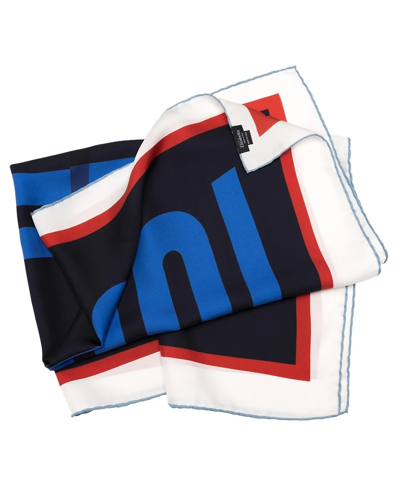 Paula - Hand Rolled Large Silk Foulard for Women