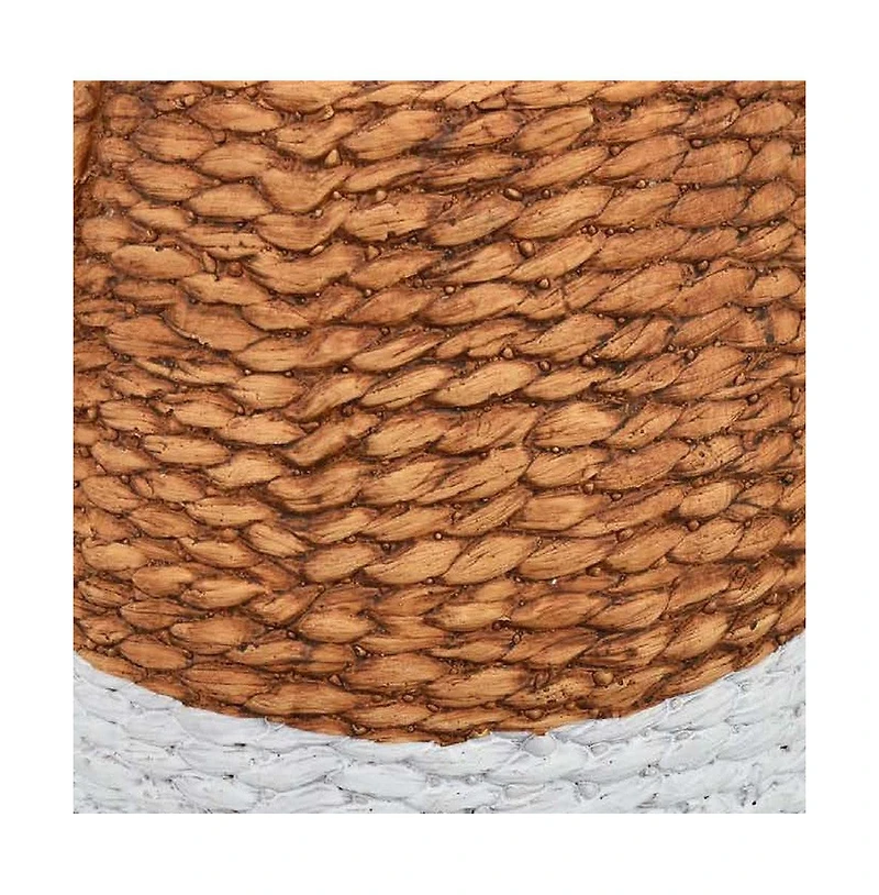 Rope Woven Design Planter for Stylish Indoor & Outdoor Decor