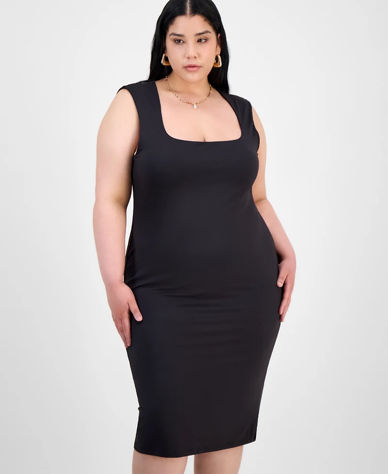 Bar Iii Trendy Plus Tank Dress, Exclusively at Macy's