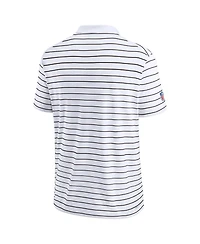 Nike Men's White Cleveland Browns Sideline Lock Up Victory Performance Polo Shirt