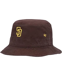'47 Brand Men's Brown San Diego Padres Primary Bucket Hat