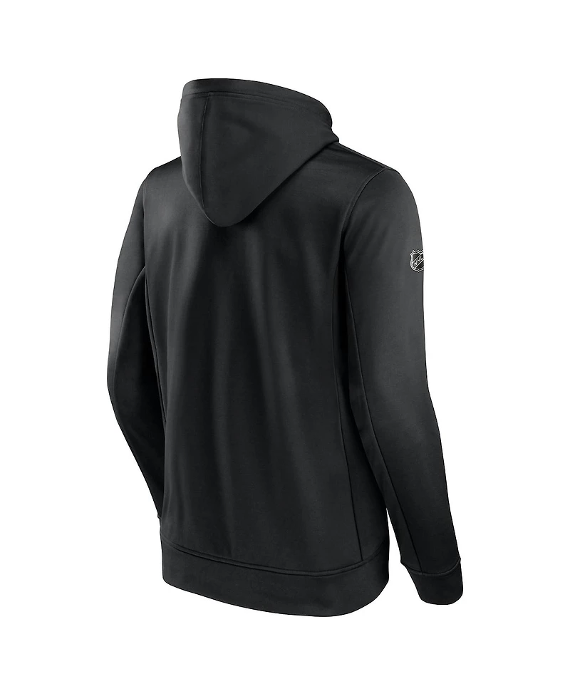 Fanatics Men's Black Nhl Fleece Pullover Hoodie