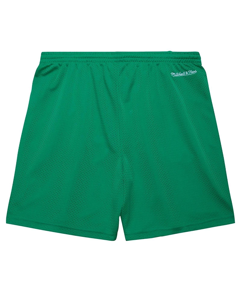 Mitchell & Ness Men's Kelly Green Boston Celtics Hardwood Classics Gameday Mesh Shorts