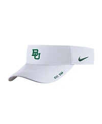 Nike Men's White Baylor Bears On-Field Softball Authentic Ace Performance Adjustable Visor Hat