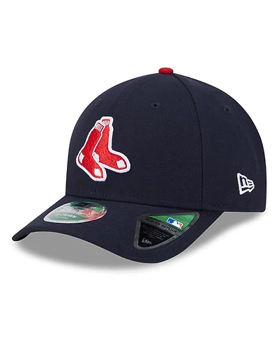 New Era Men's Navy Boston Red Sox Player Replica 9Forty Adjustable Hat