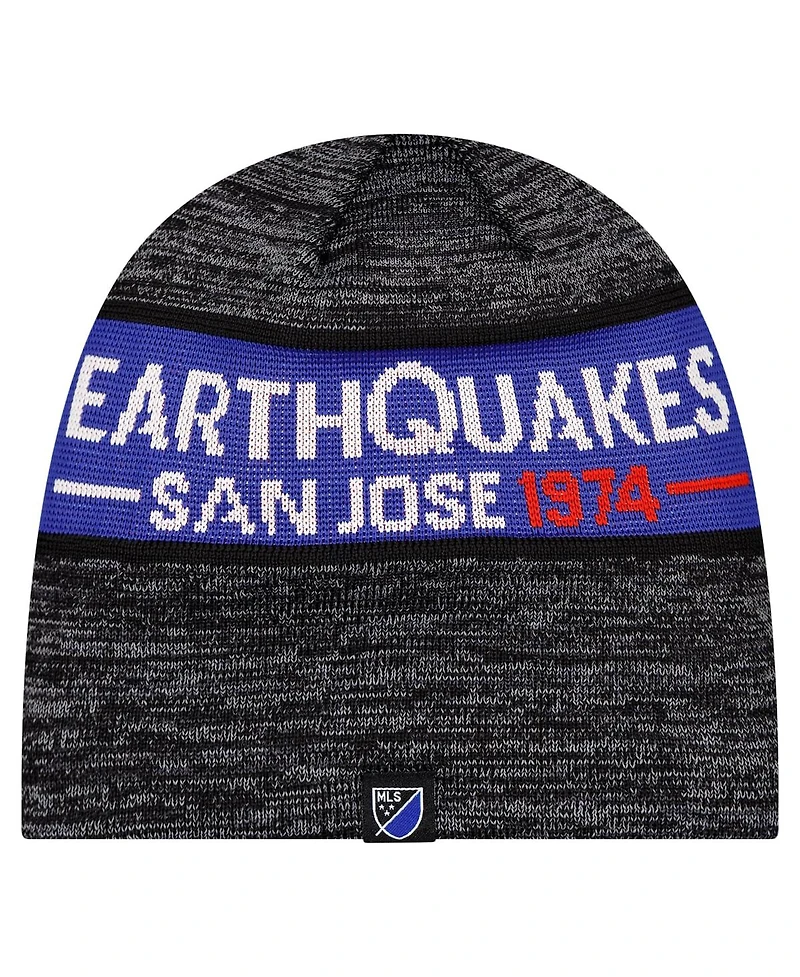 New Era Men's Black San Jose Earthquakes 2025 Kickoff Beanie Hat