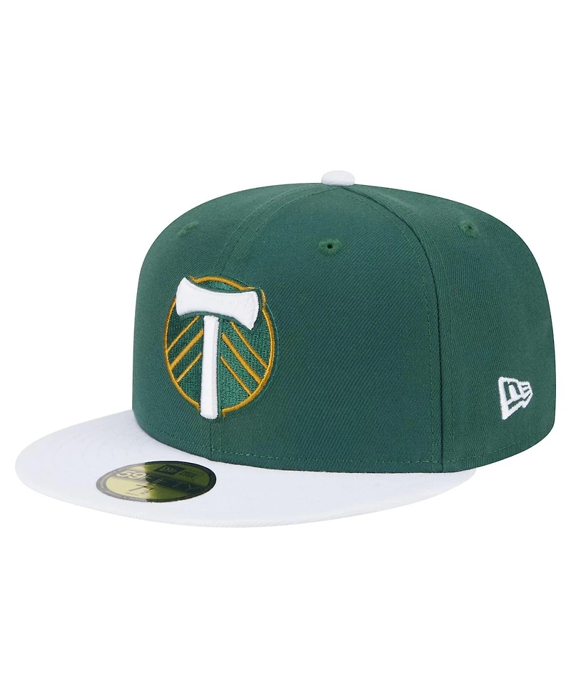 New Era Men's Green Portland Timbers 2025 Kickoff 59FIFTY Fitted Hat