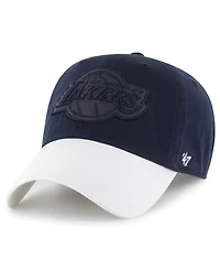 '47 Brand Men's x Tommy Hilfiger Navy/White Los Angeles Lakers Courtside Cleanup Adjustable Hat