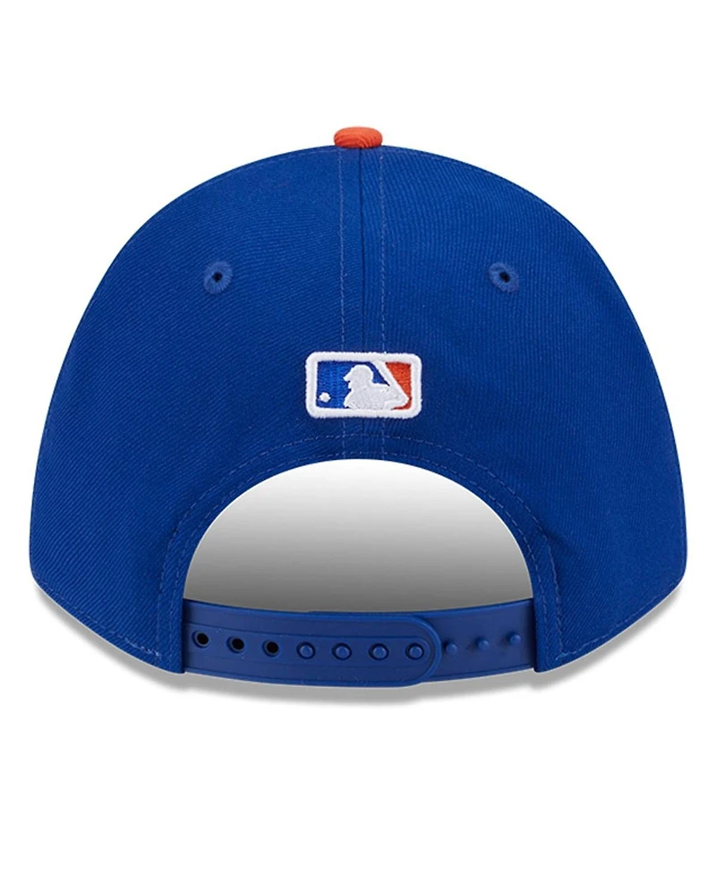 New Era Men's Royal New York Mets Player Replica 9FORTY Adjustable Hat