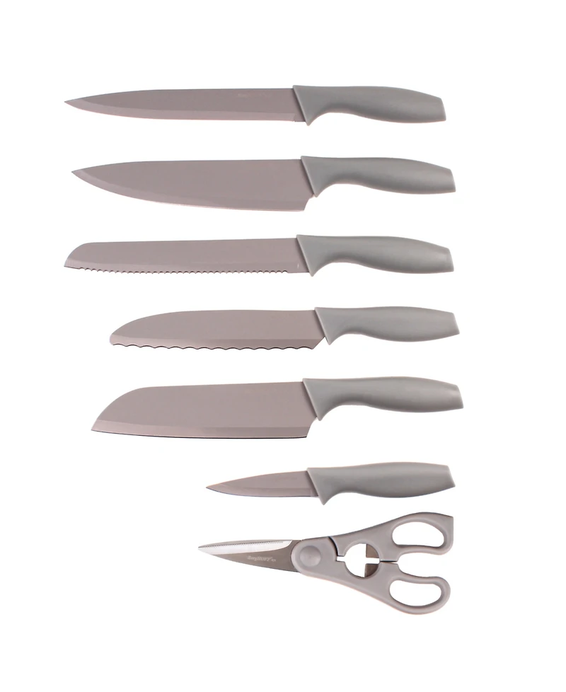 BergHOFF Leo 8-Piece Kitchen Knife Set with Universal Block