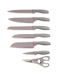 BergHOFF Leo 8-Piece Kitchen Knife Set with Universal Block