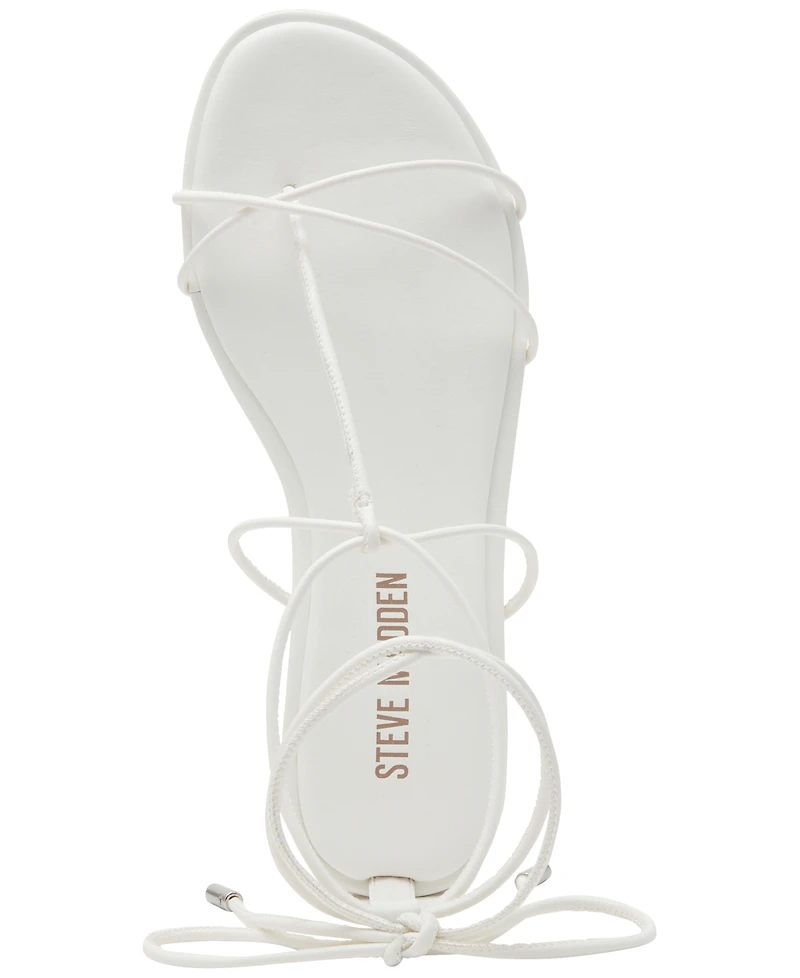 Steve Madden Women's Myrtle Lace-Up Flat Sandals