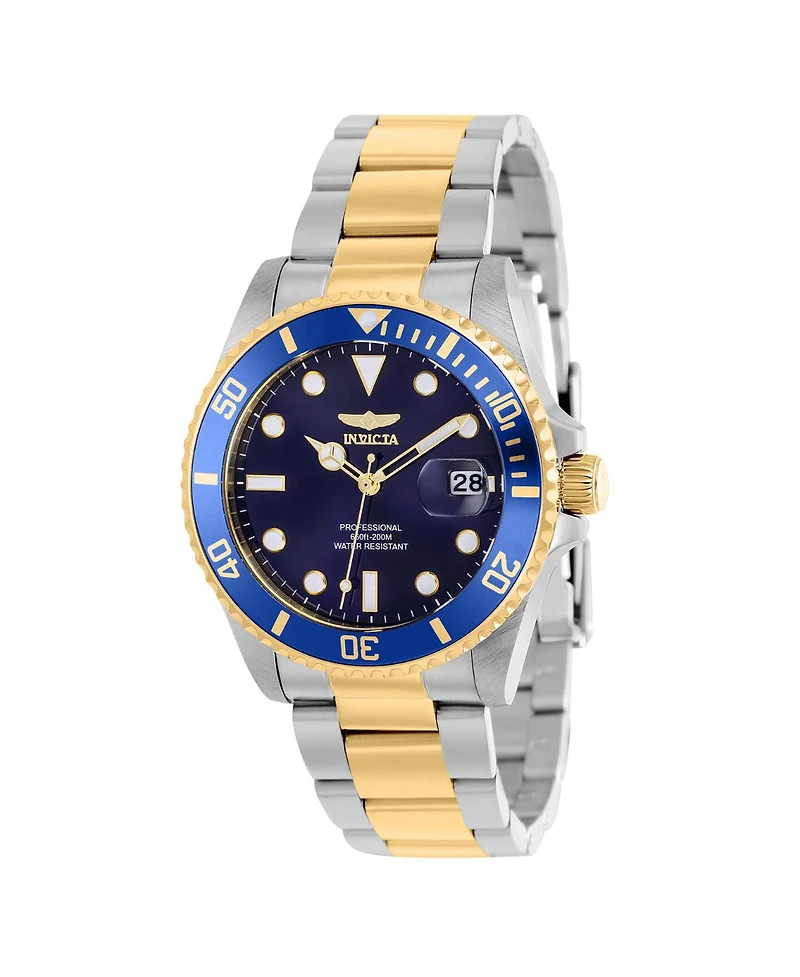 Invicta Women's 37151 Pro Diver Quartz 3 Hand Blue Dial Watch