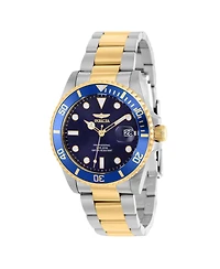 Invicta Women's 37151 Pro Diver Quartz 3 Hand Blue Dial Watch