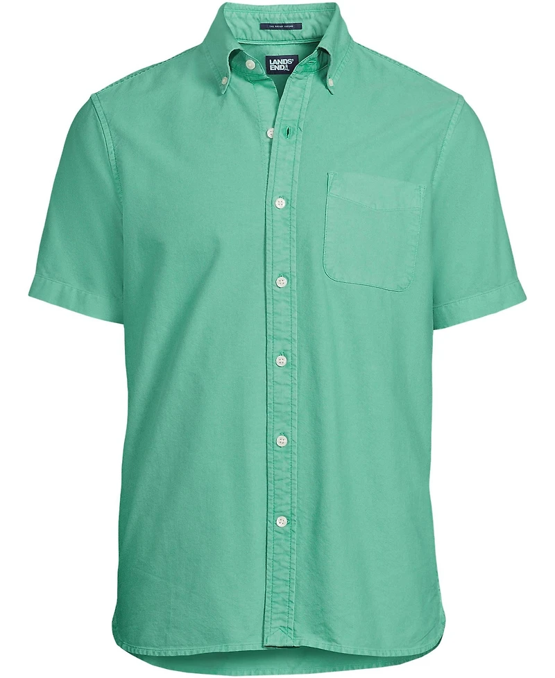 Lands' End Men's Short Sleeve Sail Rigger Shirt