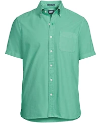 Lands' End Men's Short Sleeve Sail Rigger Shirt