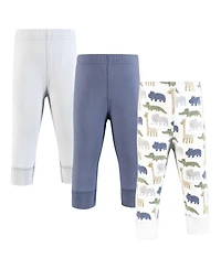 Hudson Baby Boys Cozy Cotton Leggings and Pants