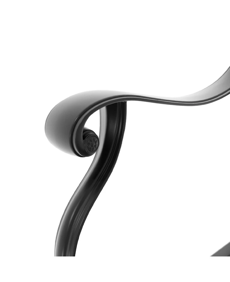 Streamdale 7-pc Cast Aluminum Dining Set, 6 Swivel Chairs, Rectangular Table