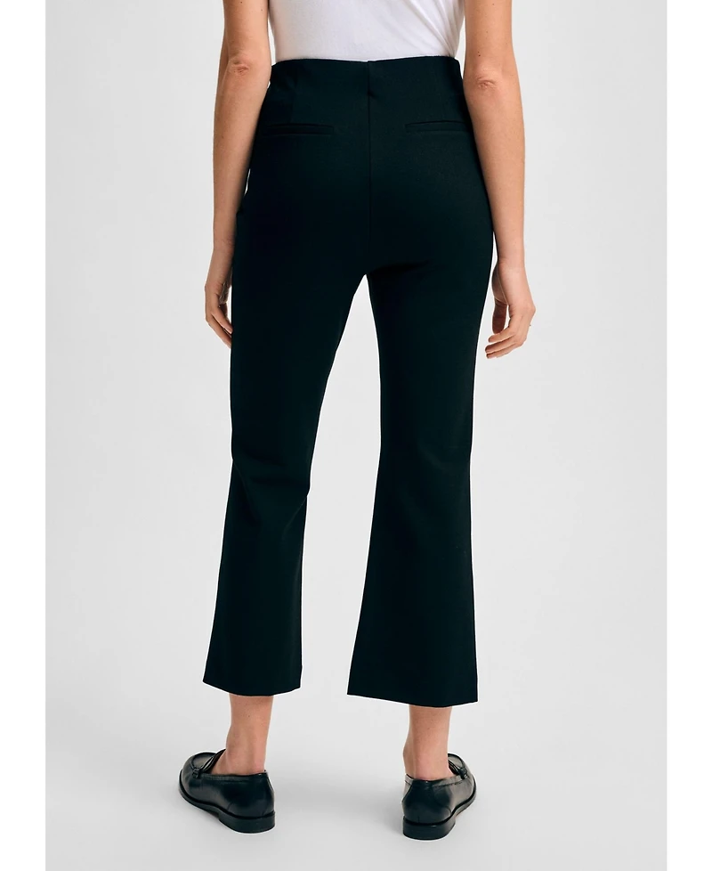 Isaac Mizrahi Women's Ponte Kick Flare Pant