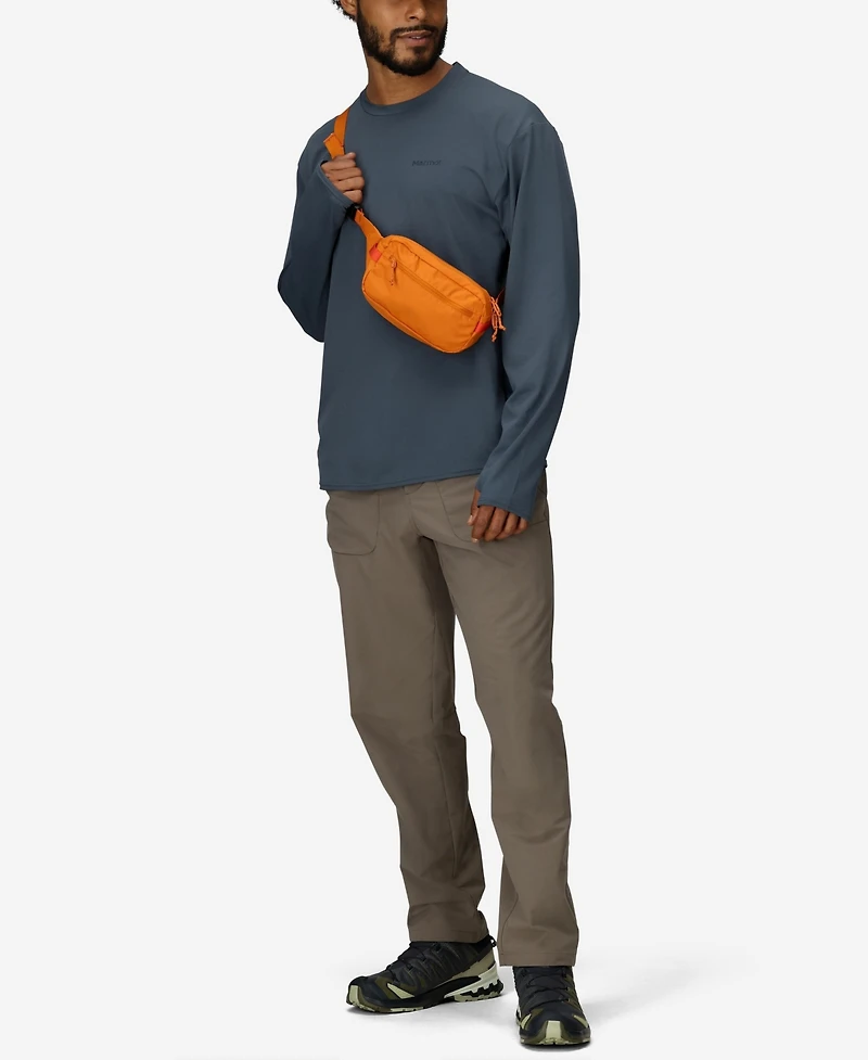 Marmot Men's AirExchange Ultraviolet Protection Factor 50 Crew Long Sleeve T-Shirt