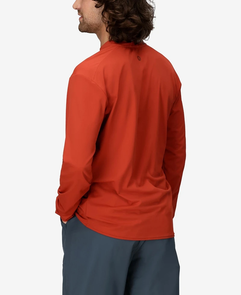 Marmot Men's AirExchange Ultraviolet Protection Factor 50 Crew Long Sleeve T-Shirt