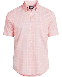 Lands' End Men's Short Sleeve Travel Kit Shirt