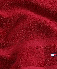 Tommy Hilfiger Home Modern American Solid Cotton Washcloth, 13" x
