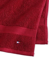 Tommy Hilfiger Home Modern American Solid Cotton Hand Towel, 16" x 26"