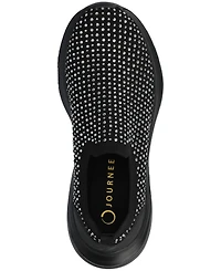 Journee Collection Women's Linnea Embellished Slip On Sneakers