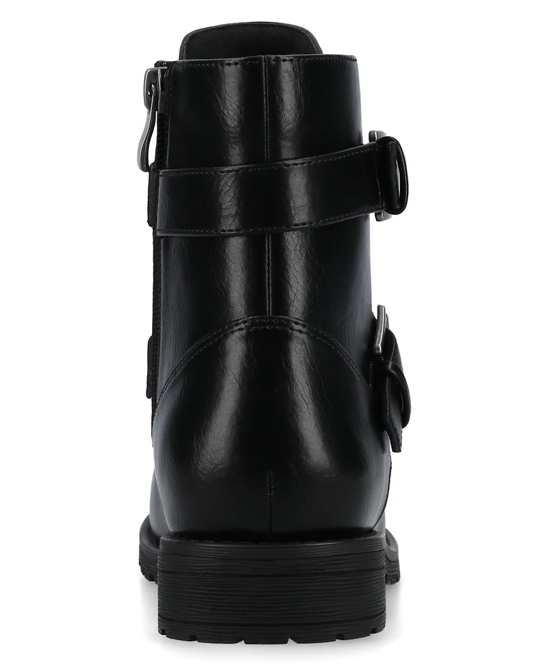 Journee Collection Women's Juliah Block Heel Ankle Boots