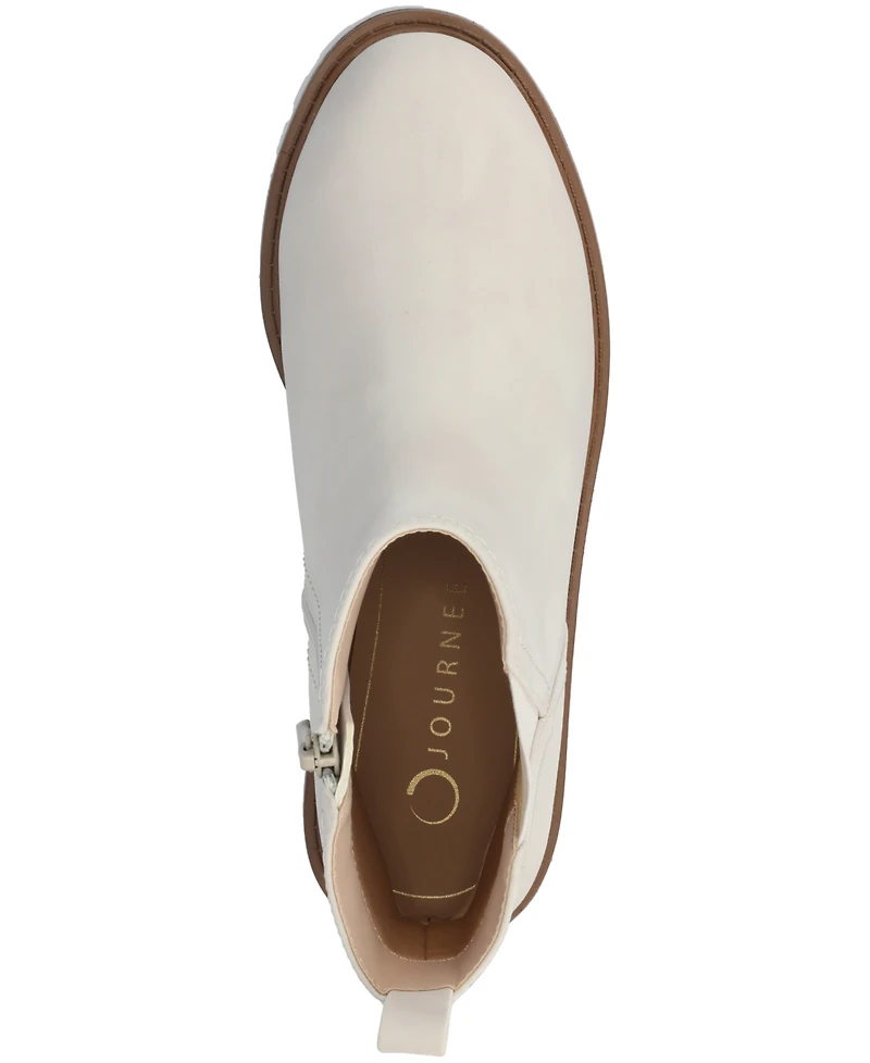 Journee Collection Women's Junnah Casual Comfort Chelsea Boots