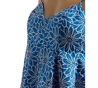 Bcx Juniors' Floral-Embroidered Peplum Camisole Top