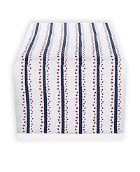 Tableau Mini Stars and Stripes Americana Table Runner, 72" x 14"