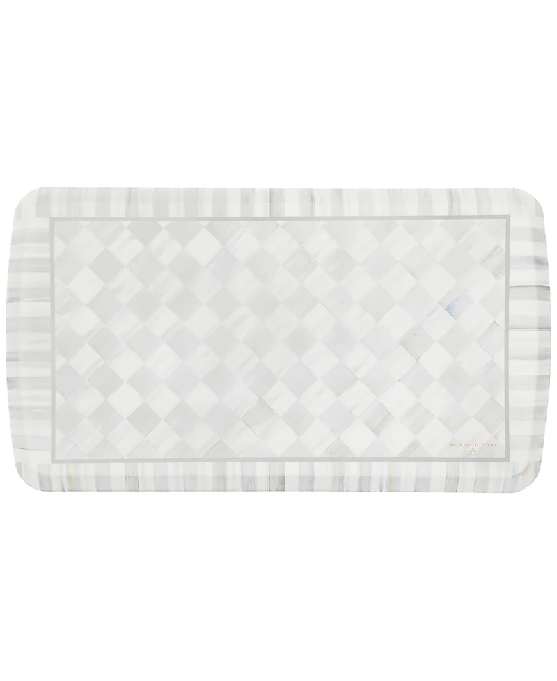 Mackenzie-Childs Sterling Check 20" x 36" GelPro Comfort Mat