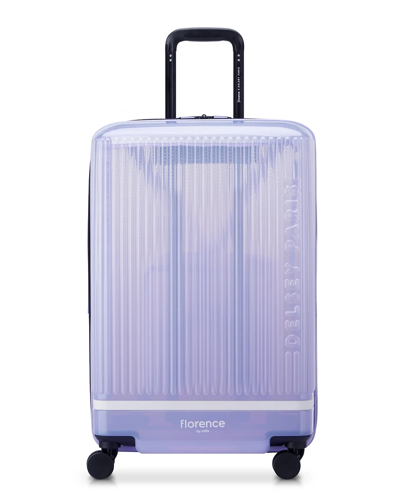 florence by mills x Delsey Paris 24" Gotta Glow Expandable Spinner Upright