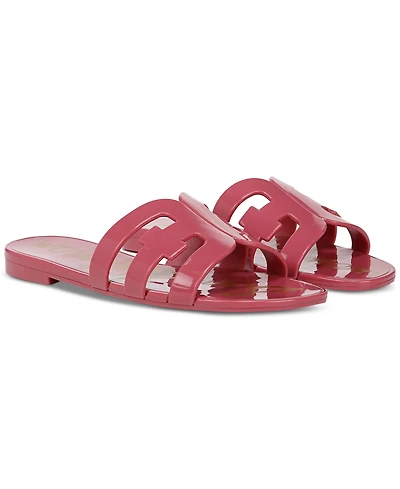 Sam Edelman Women's Bay Jelly Slide Flat Sandals
