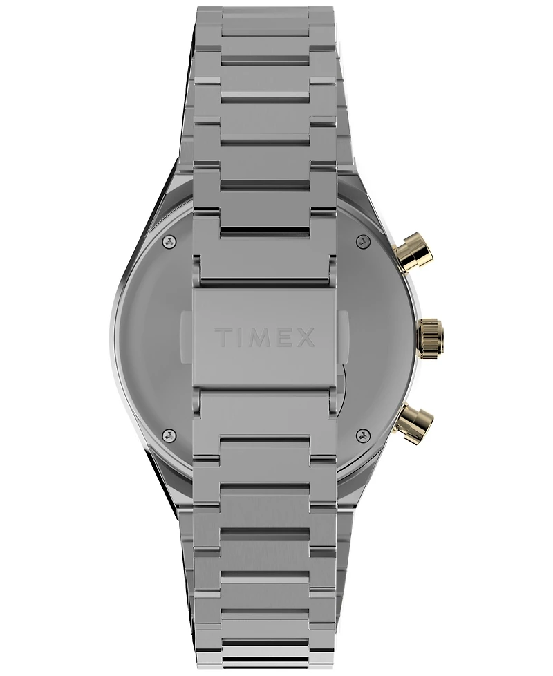 Timex Men's Analog Two-Tone Stainless Steel Watch, 40mm